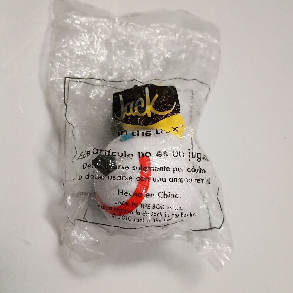 Jack in the Box Retractable Antenna Topper Collectible 2010 in Bag Sealed